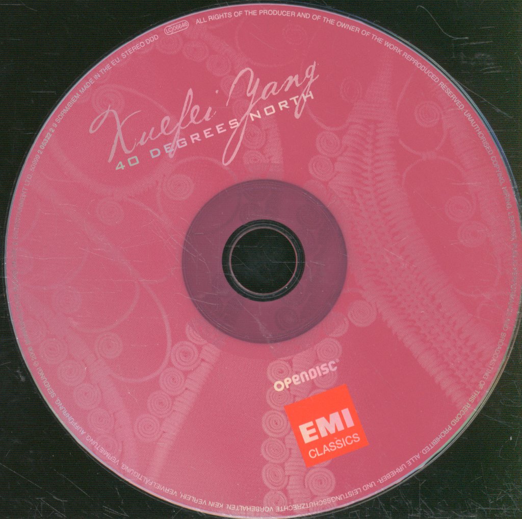 Kuelei Yang - 40 Degrees North - Cd