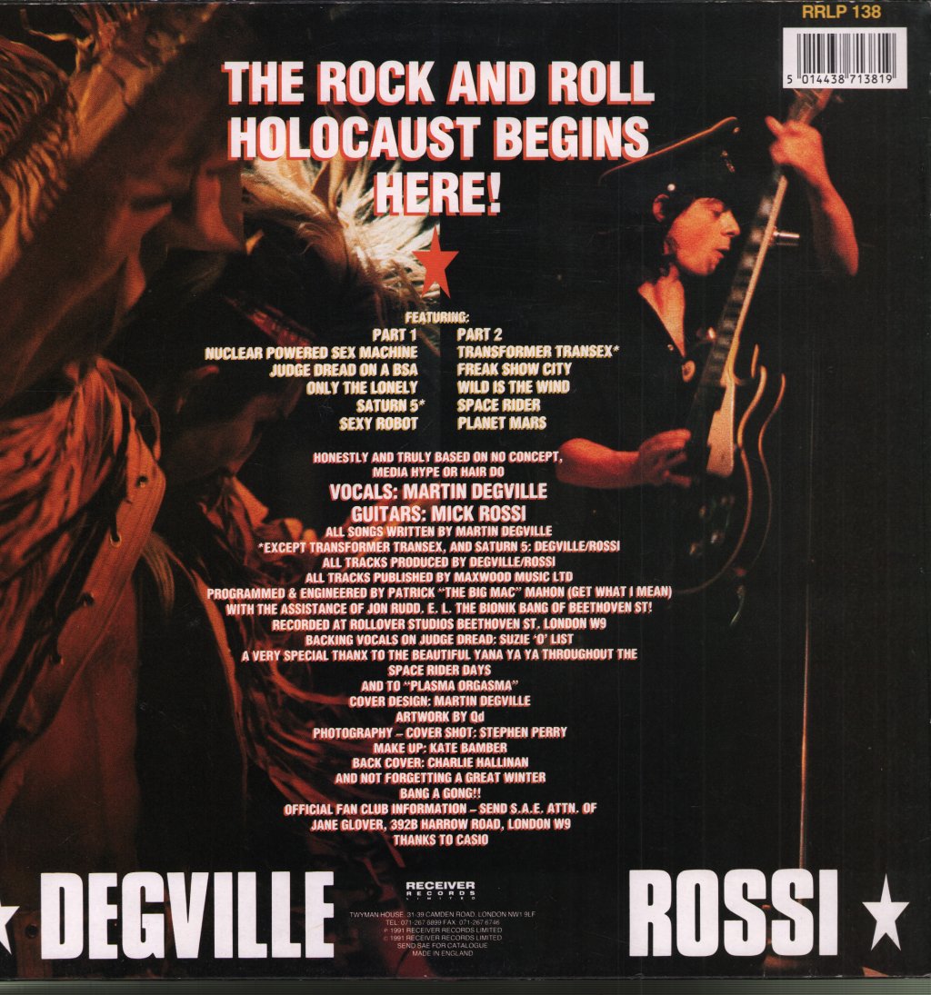 Martin Degville - World War Four - Lp