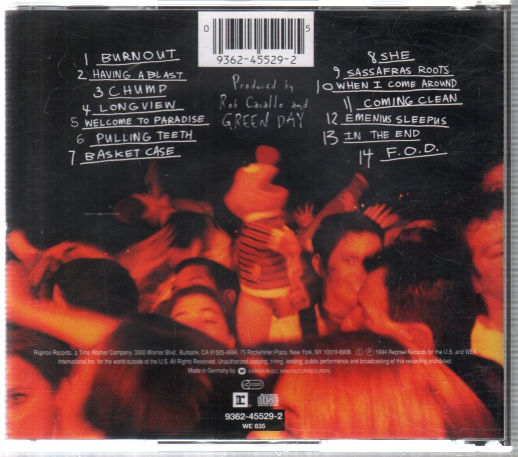 Green Day - Dookie - Cd