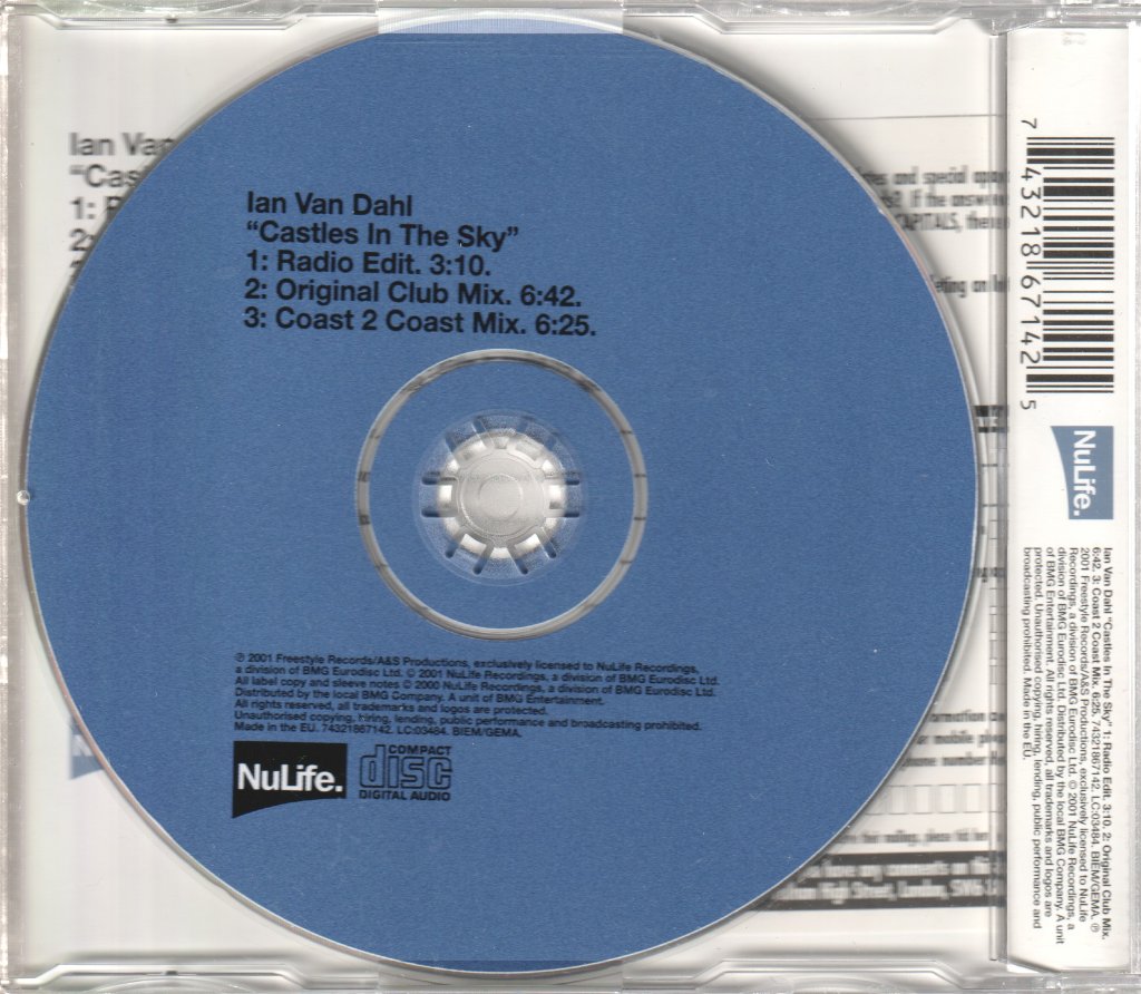 Ian Van Dahl - Castles In The Sky - Cd