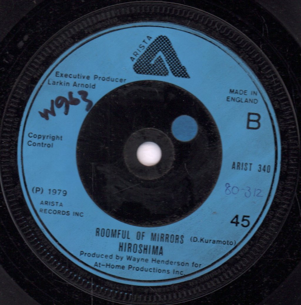 Hiroshima - Lion Dance / Roomful Of Mirrors - 7 Inch