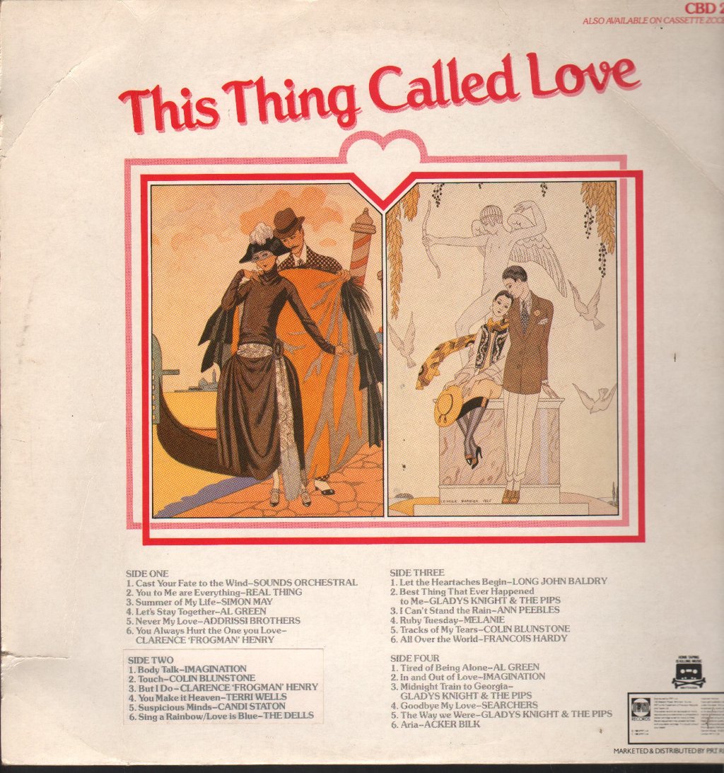 Various Artists - this thing called love - Double Lp