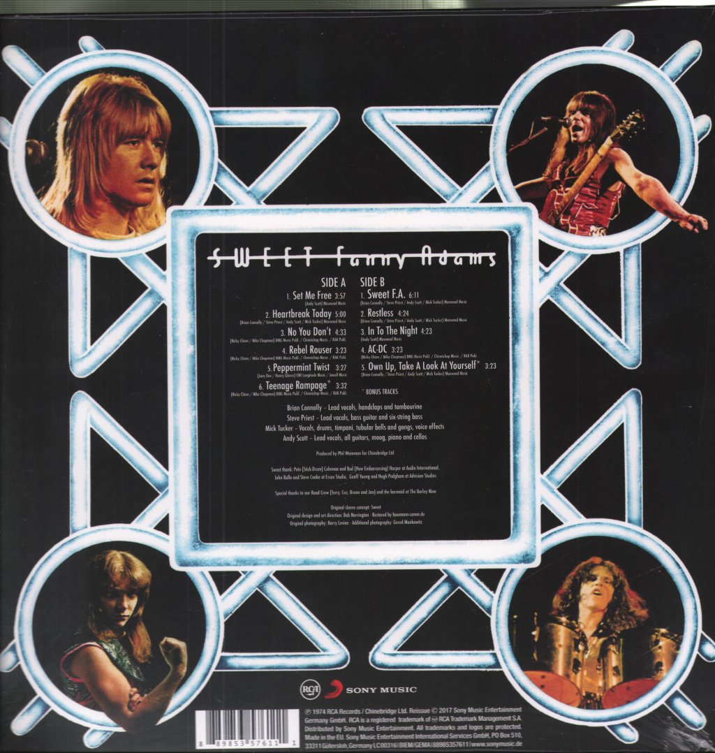 Sweet - Sweet Fanny Adams - Lp
