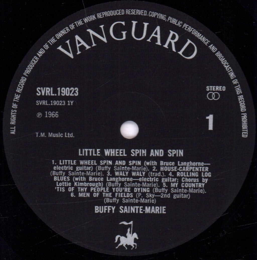 Buffy Sainte-Marie - Little Wheel Spin And Spin - Lp