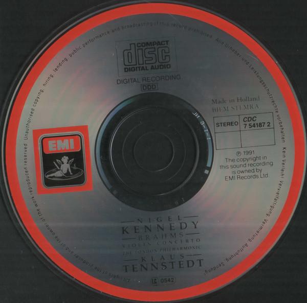 Nigel Kennedy - Violin Concerto - BRAHMS - Cd