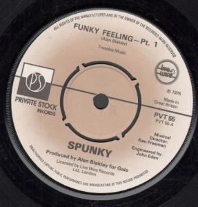Spunky - Funky Feeling - 7 Inch