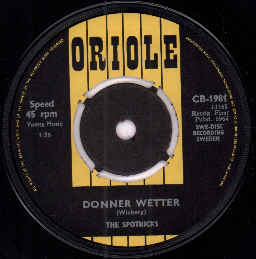 Spotnicks - Shamus O'Toole - 7 Inch