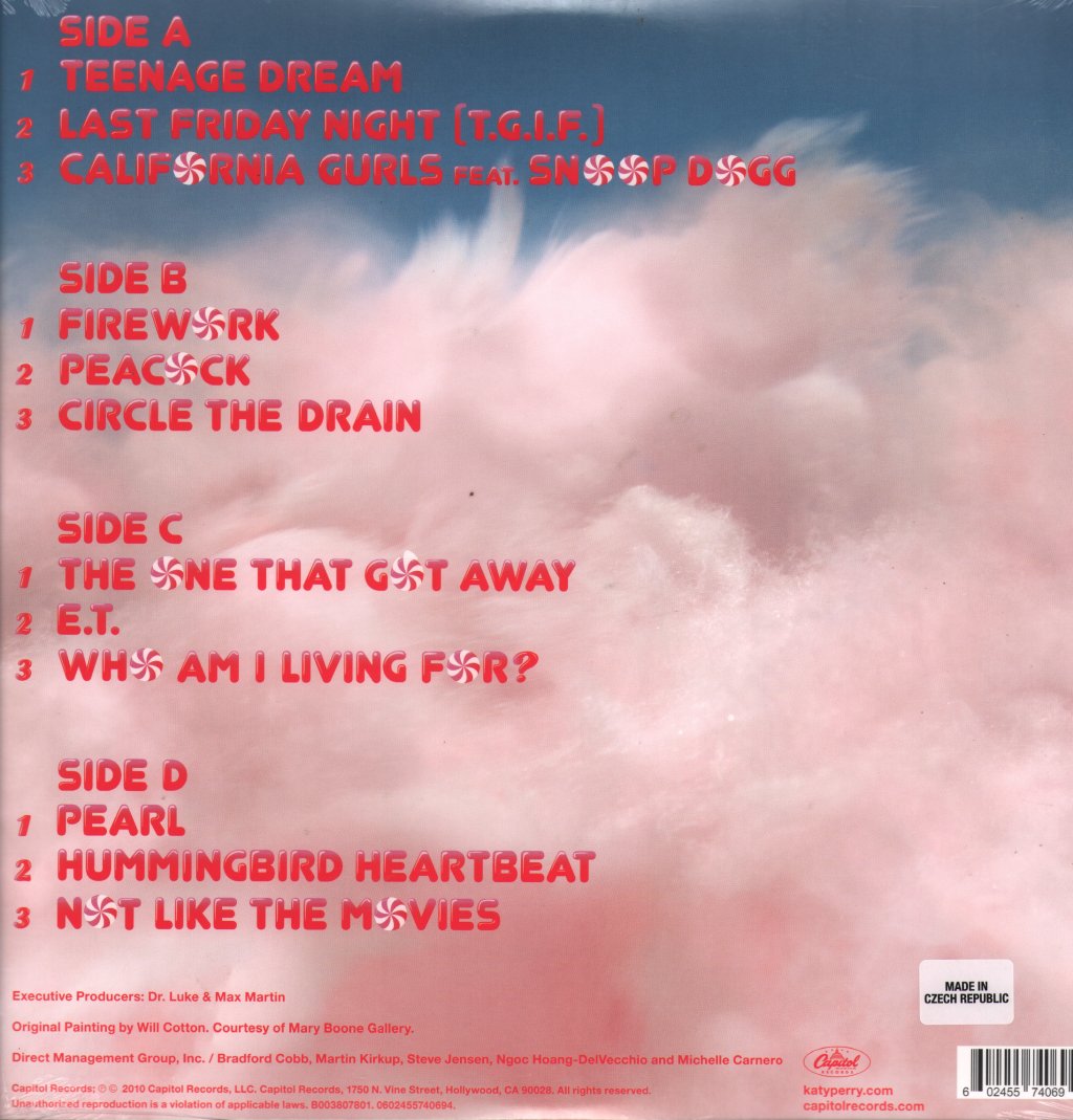 Katy Perry - Teenage Dream - Double Lp