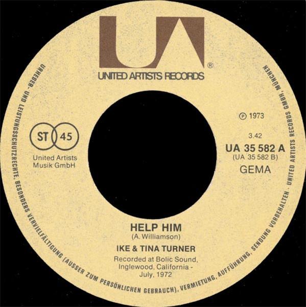 Ike & Tina Turner - Nutbush City Limits - 7 Inch