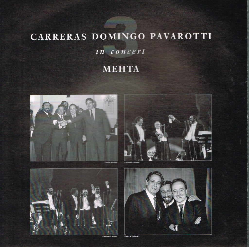 Carreras Domingo Pavarotti - In Concert - Lp