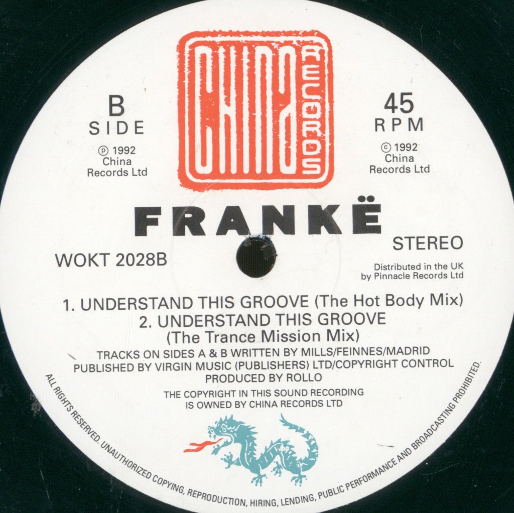 Frankë Pharoah - Understand This Groove - 12 Inch