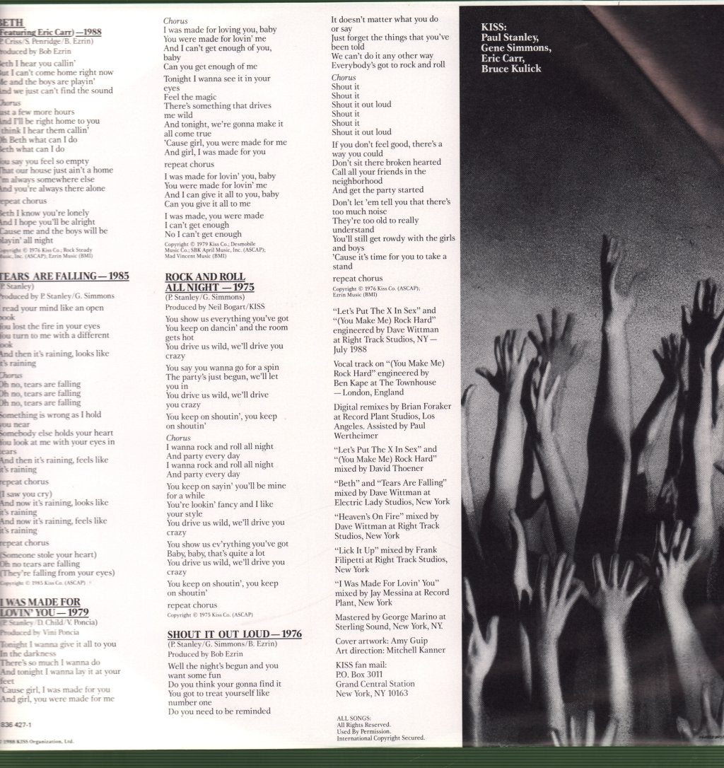 Kiss - Smashes, Thrashes & Hits - Lp