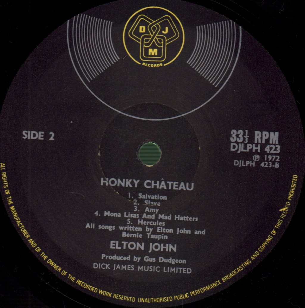 Elton John - Honky Chateau - Lp