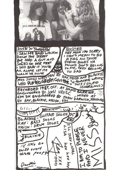 Hard-Ons - Busted! - 7 Inch