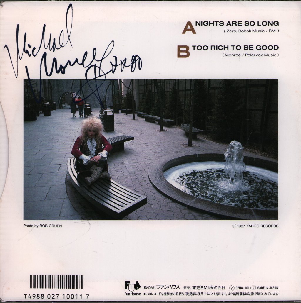 Michael Monroe - Nights Are So Long - 7 Inch