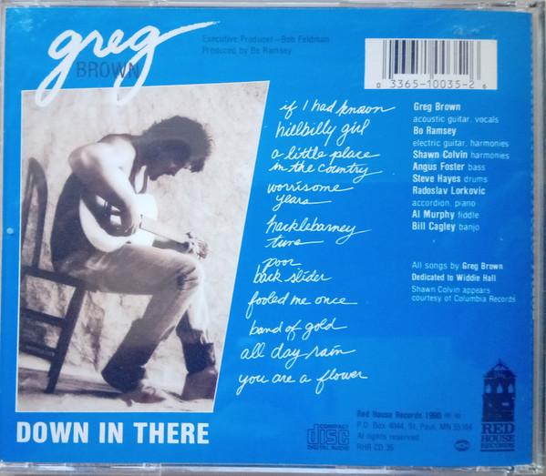 Greg Brown - Down In There - Cd