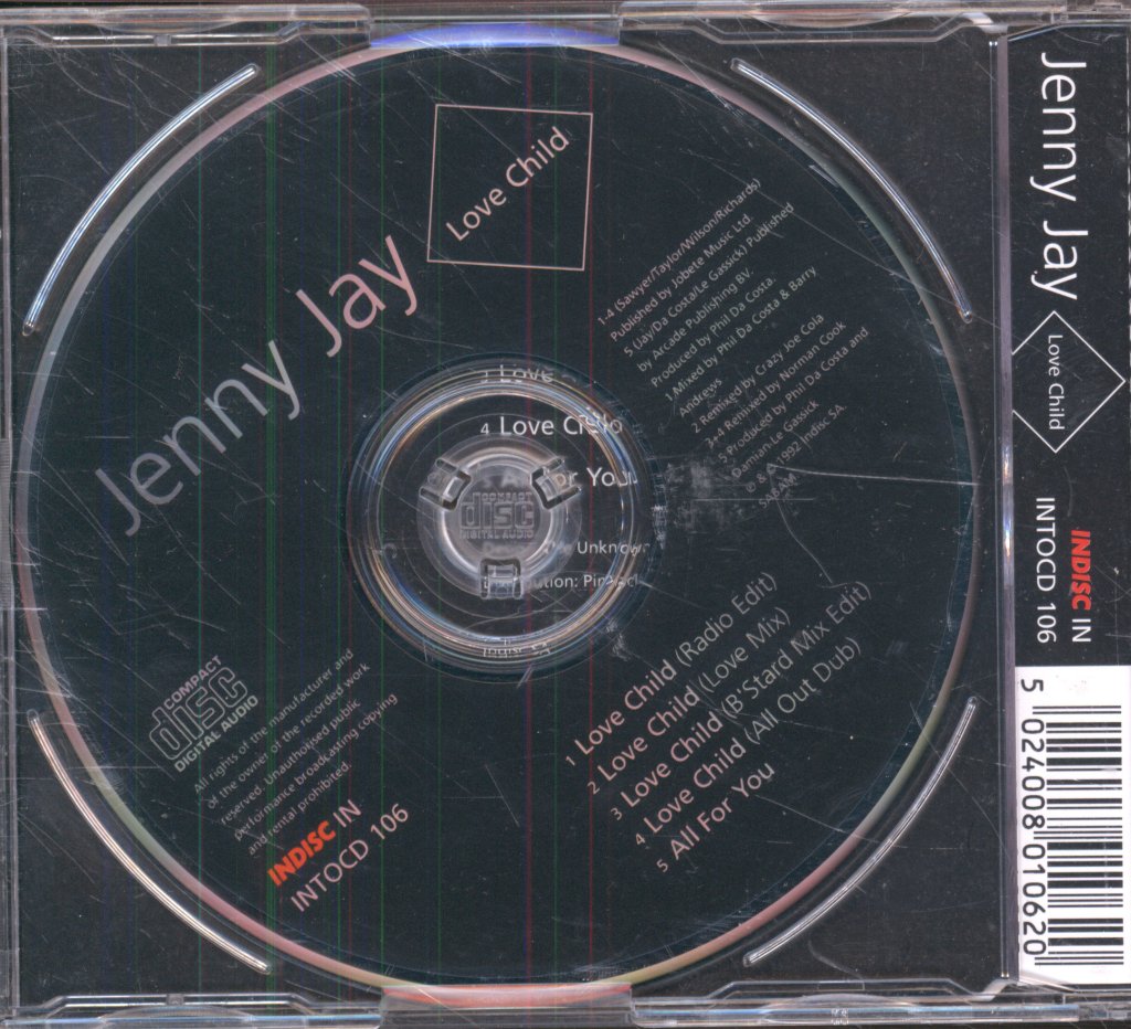 Jenny Jay - Love Child - Cd