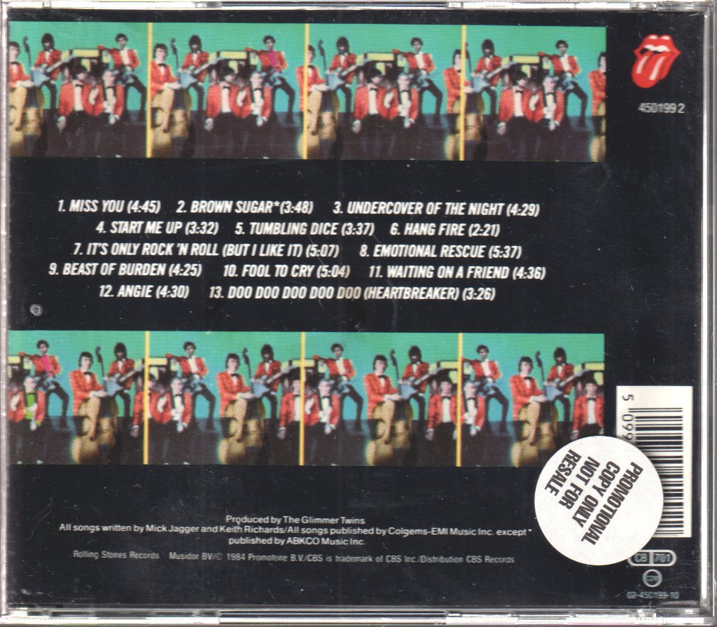 Rolling Stones - Rewind - Cd