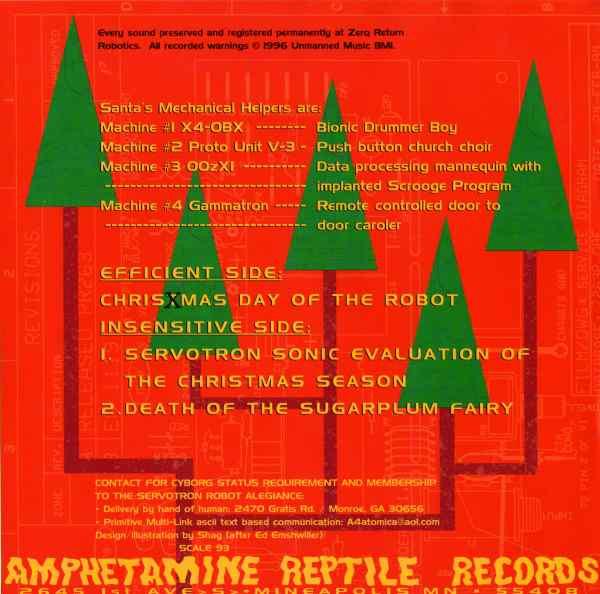 Servotron - There Is No Santa Claus! - 7 Inch