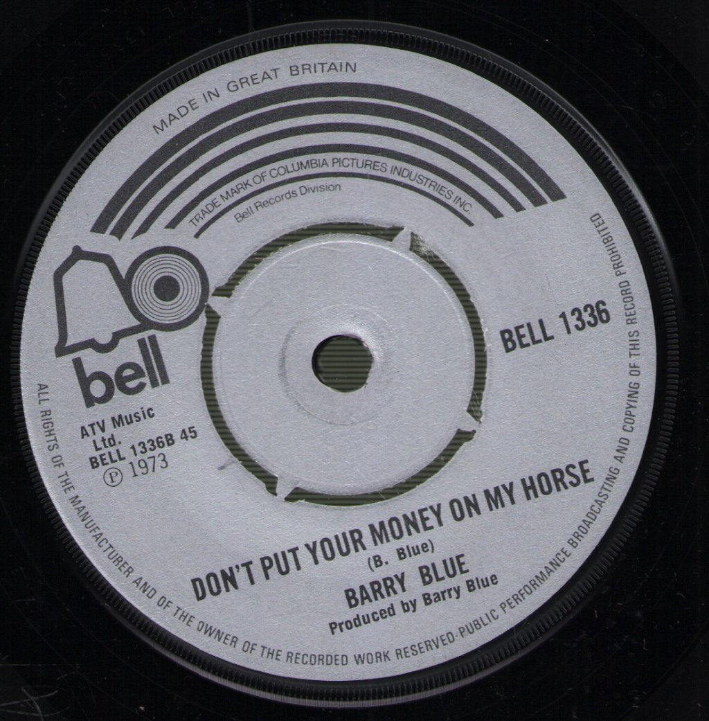 Barry Blue - Do You Wanna Dance - 7 Inch
