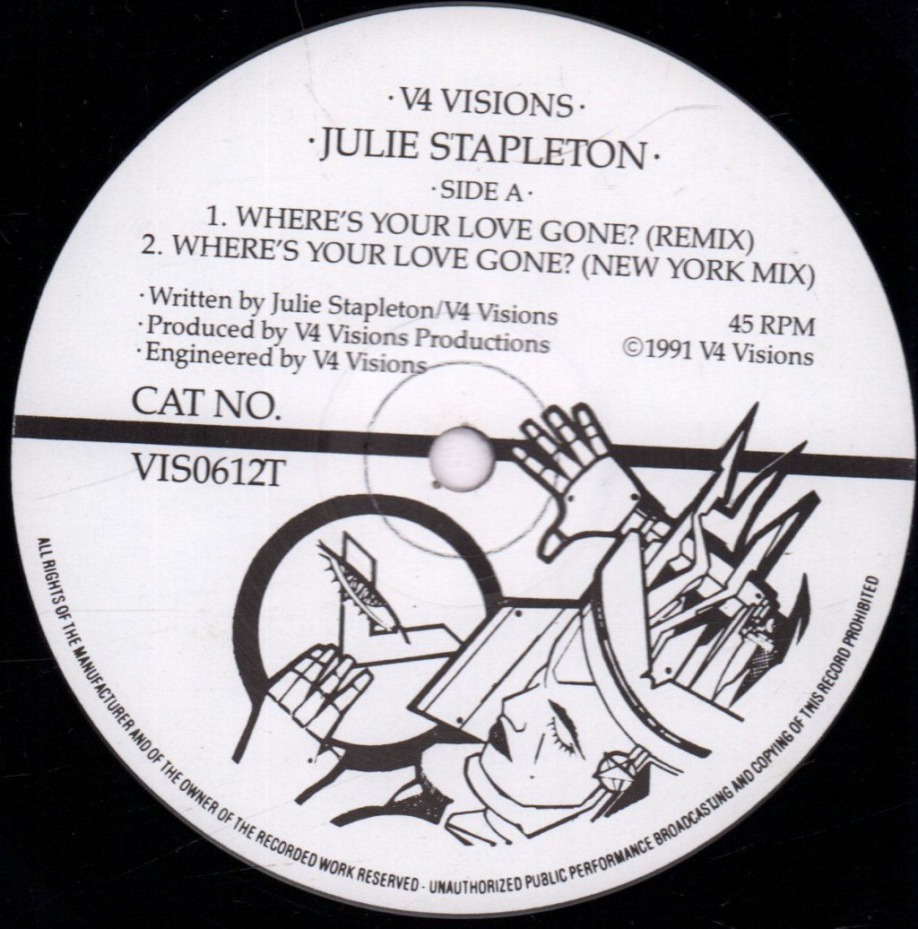 Julie Stapleton - Where's Your Love Gone - 12 Inch