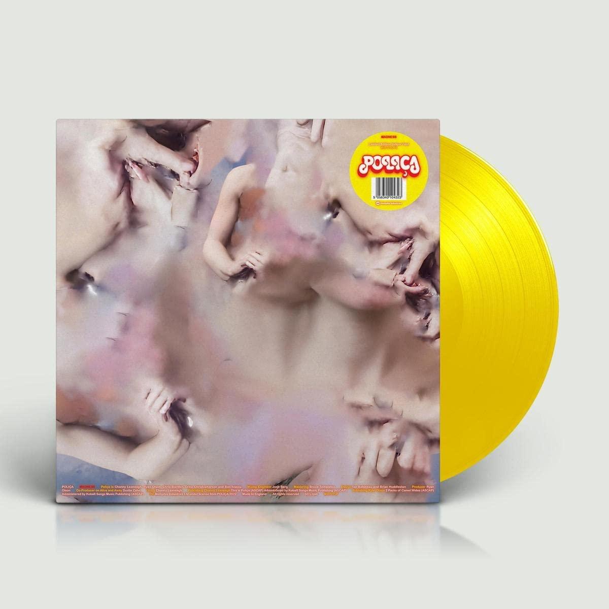 Polica - Madness-Ltd Yellow Colored - Lp