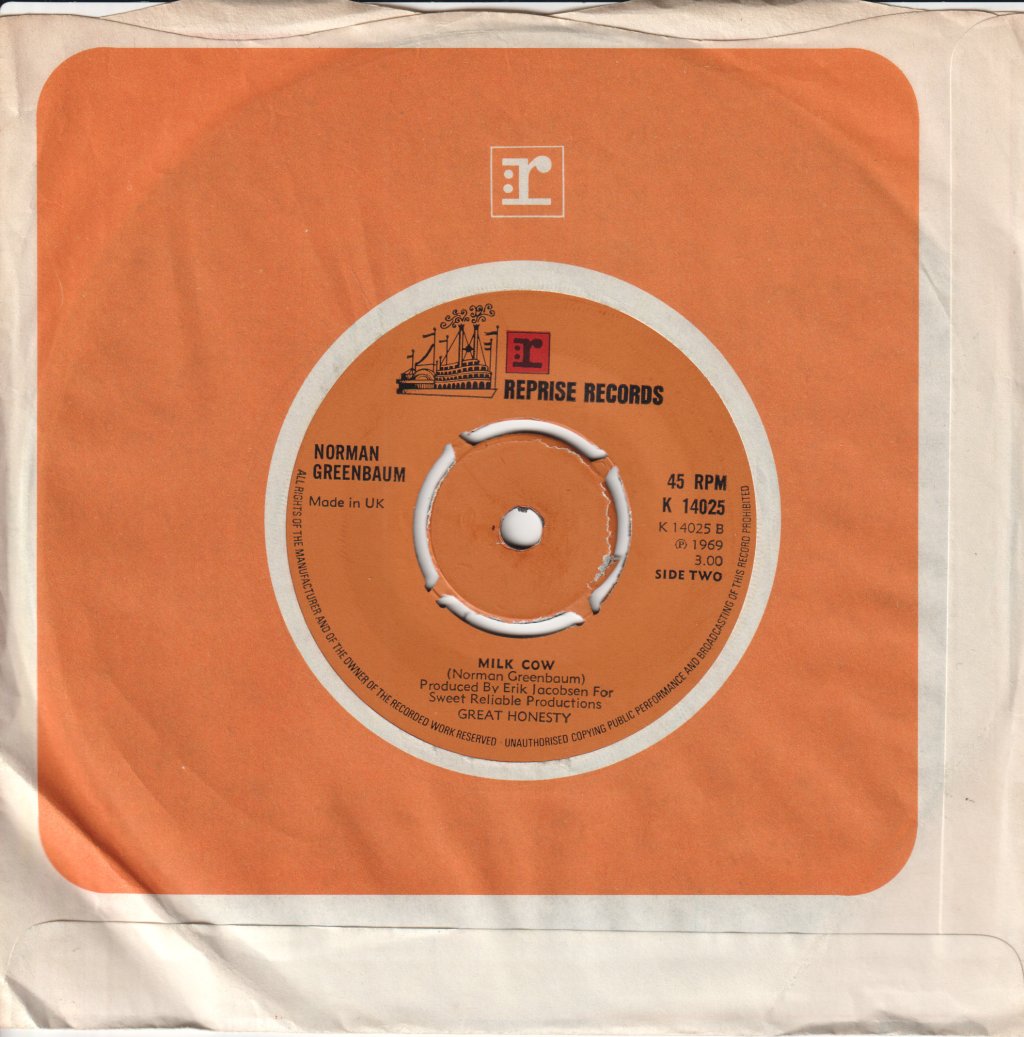 Norman Greenbaum - Spirit In The Sky - 7 Inch