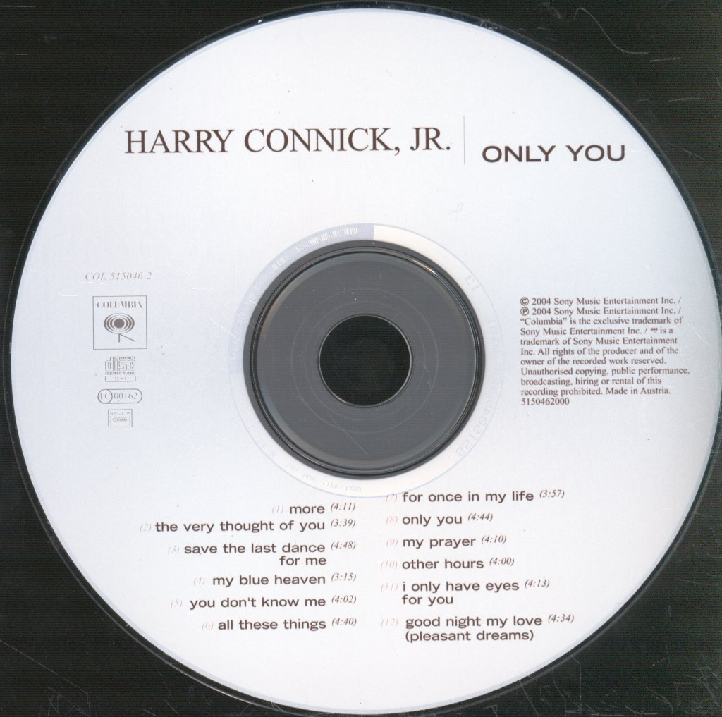 Harry Connick Jr - Only You - Cd