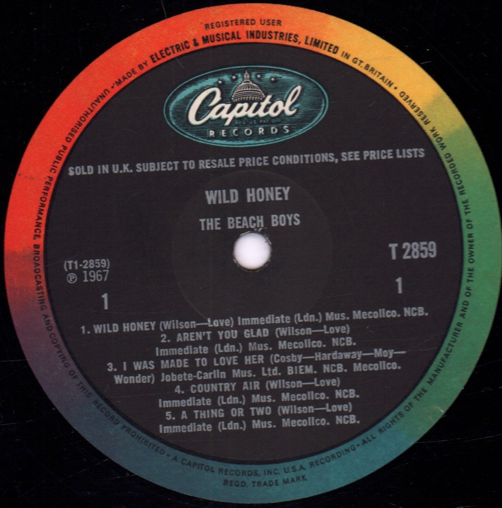 Beach Boys - Wild Honey - Lp