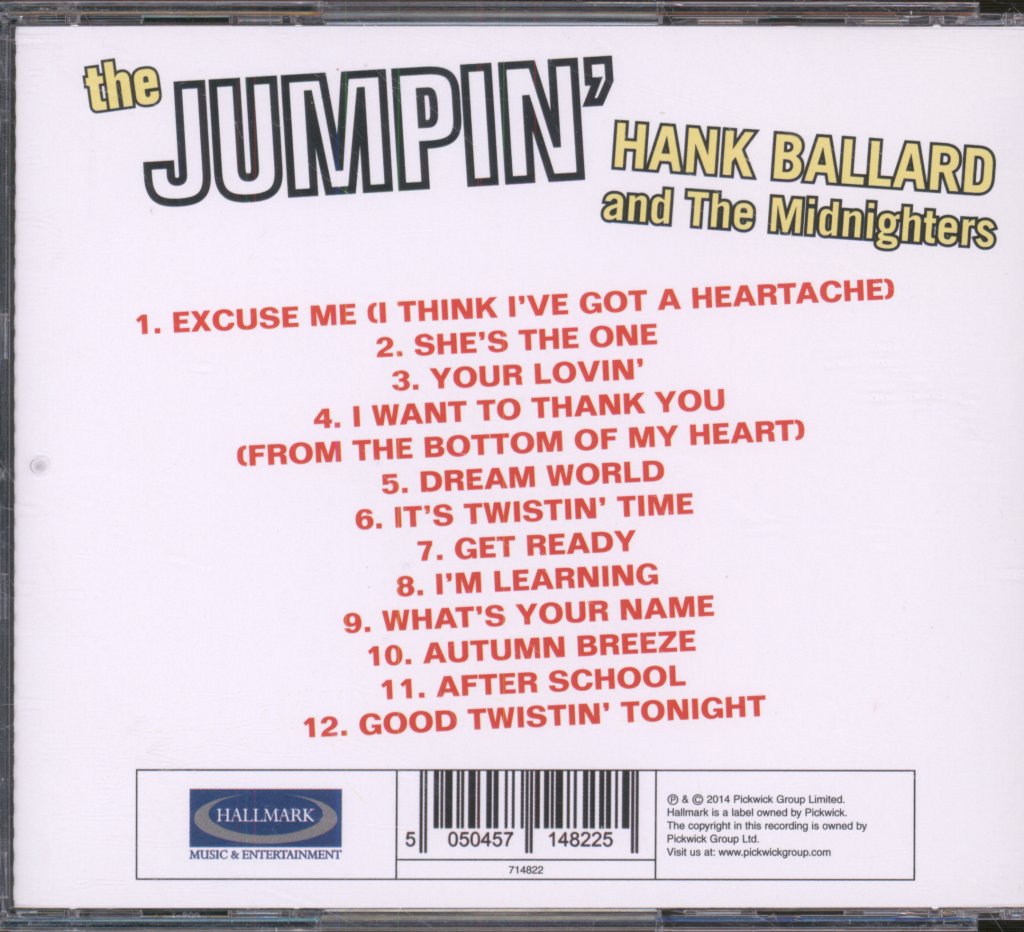 Hank Ballard & The Midnighters - Jumpin' Hank Ballard And The Midnighters - Cd