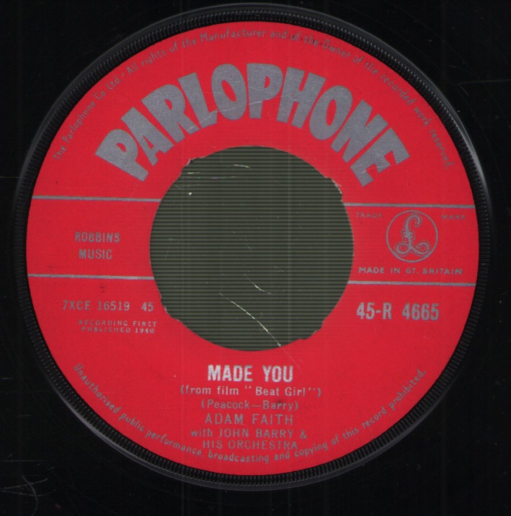 Adam Faith - Johnny Comes Marching Home - 7 Inch