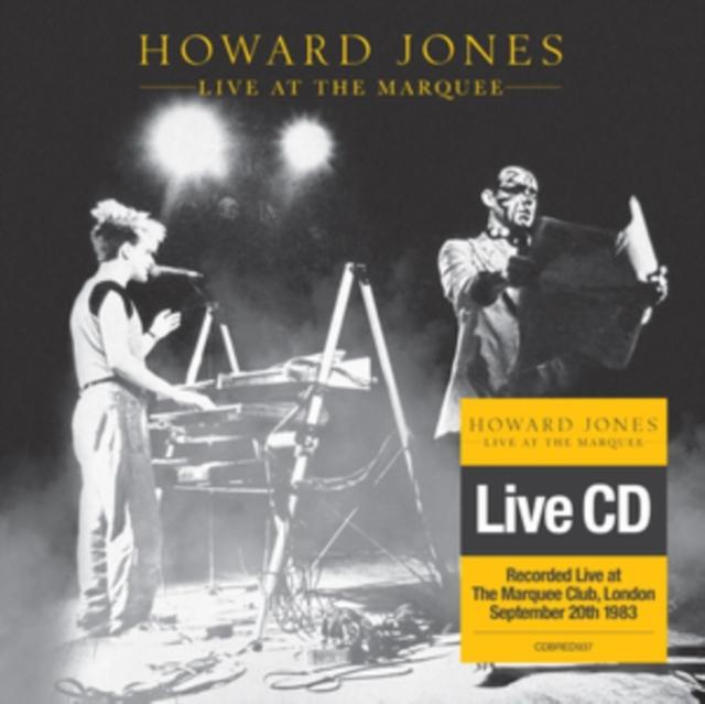 Howard Jones - Live At the Marquee - Cd