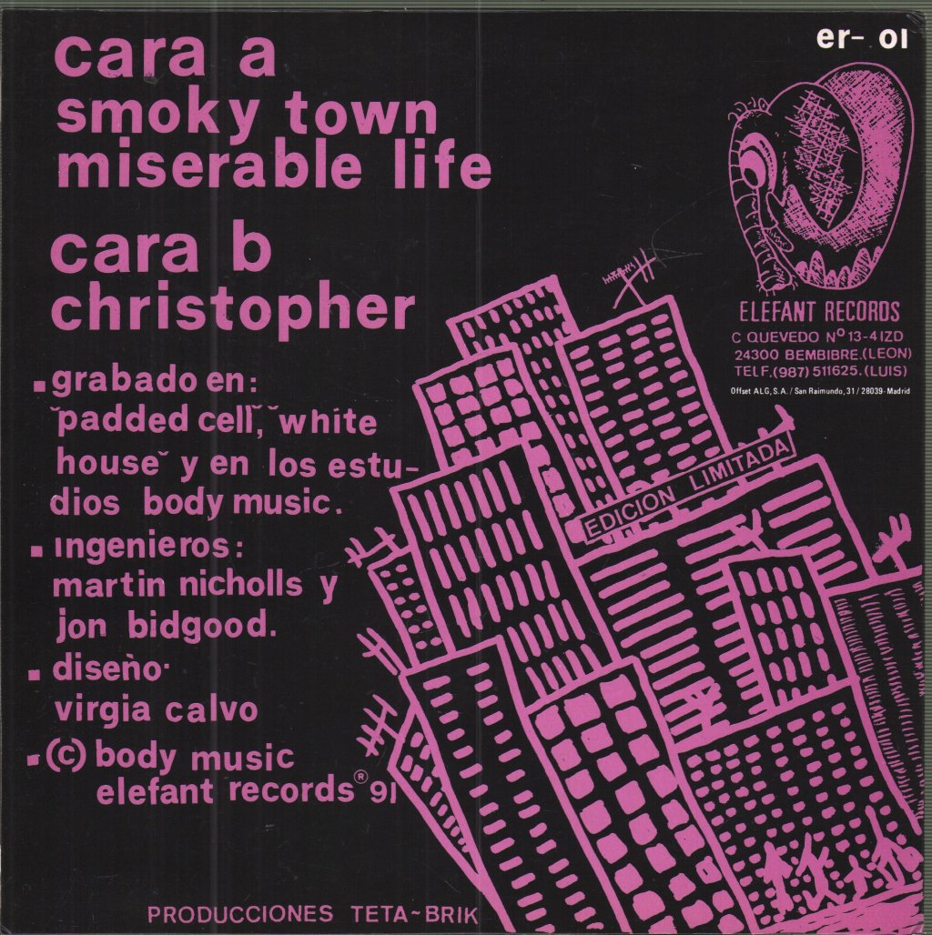 Home And Abroad - Smoky Town - 7 Inch