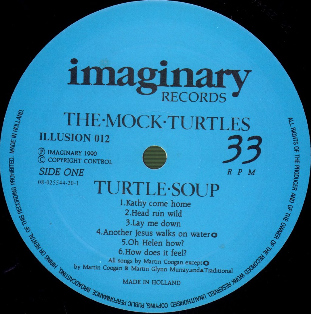 Mock Turtles - Turtle Soup - Lp