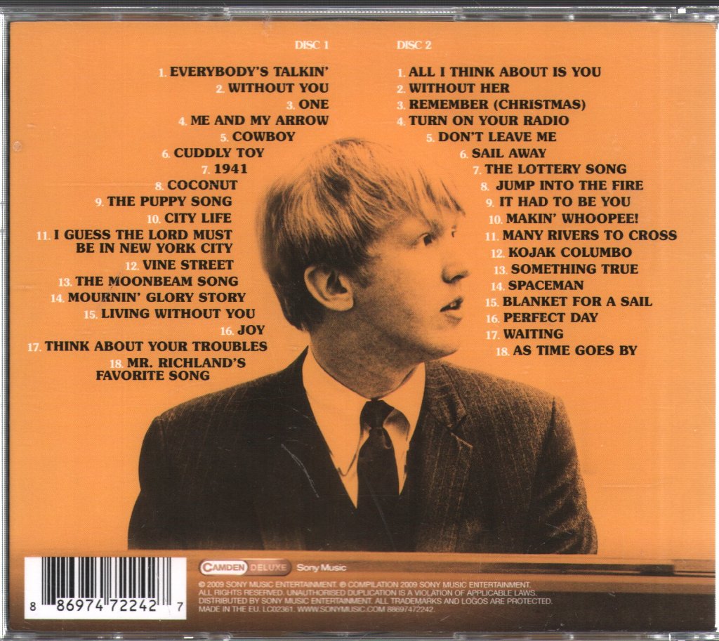 Harry Nilsson - Without You: The Best Of Harry Nilsson - Double Cd
