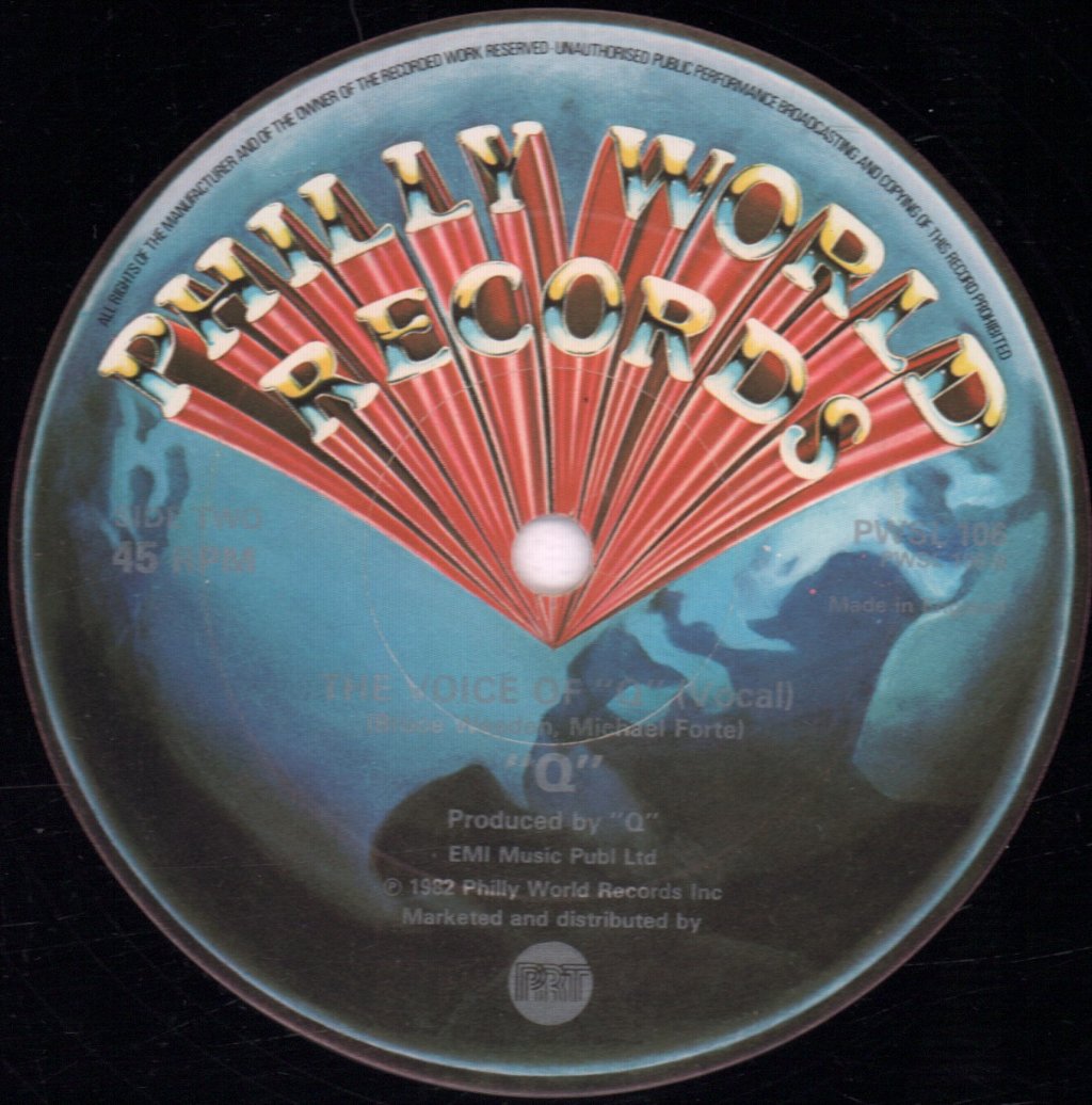 Q (Disco) - Voice Of Q - 12 Inch