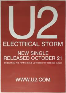 U2 - Electrical Storm - Poster