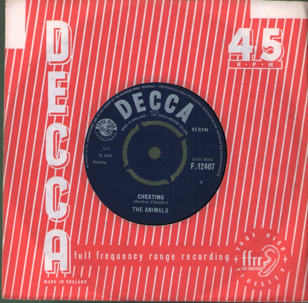 Animals - Don't Bring Me Down - 7 Inch