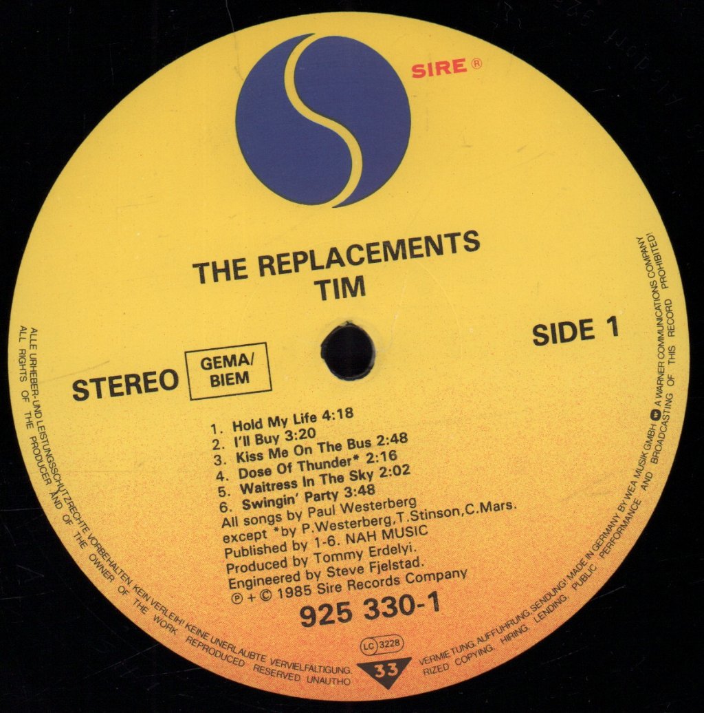 Replacements - Tim - Lp