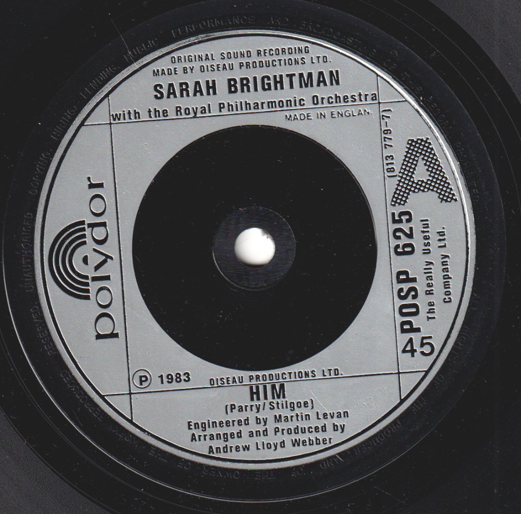Sarah Brightman - Him - 7 Inch
