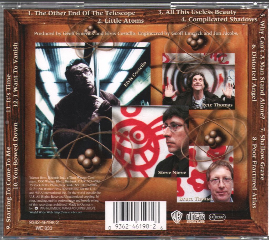 Elvis Costello & The Attractions - All This Useless Beauty - Cd