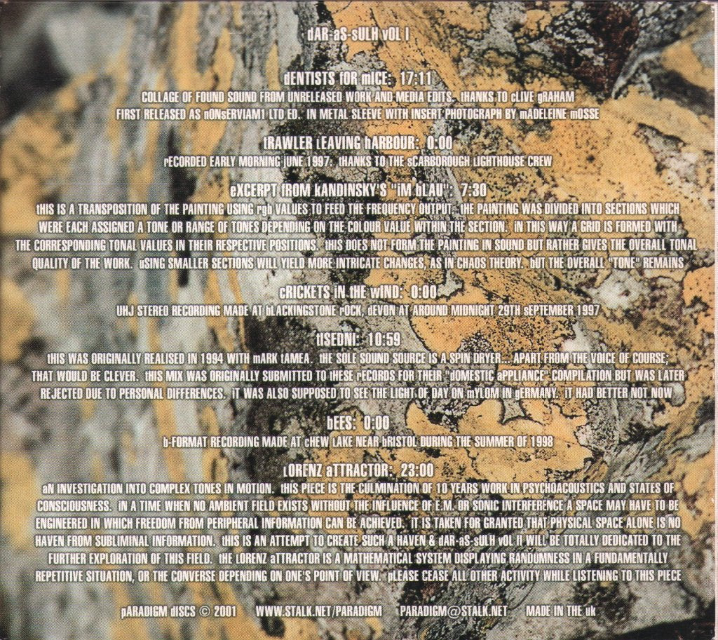 Kymatik - Dar-As-Sulh Vol. 1 - Cd
