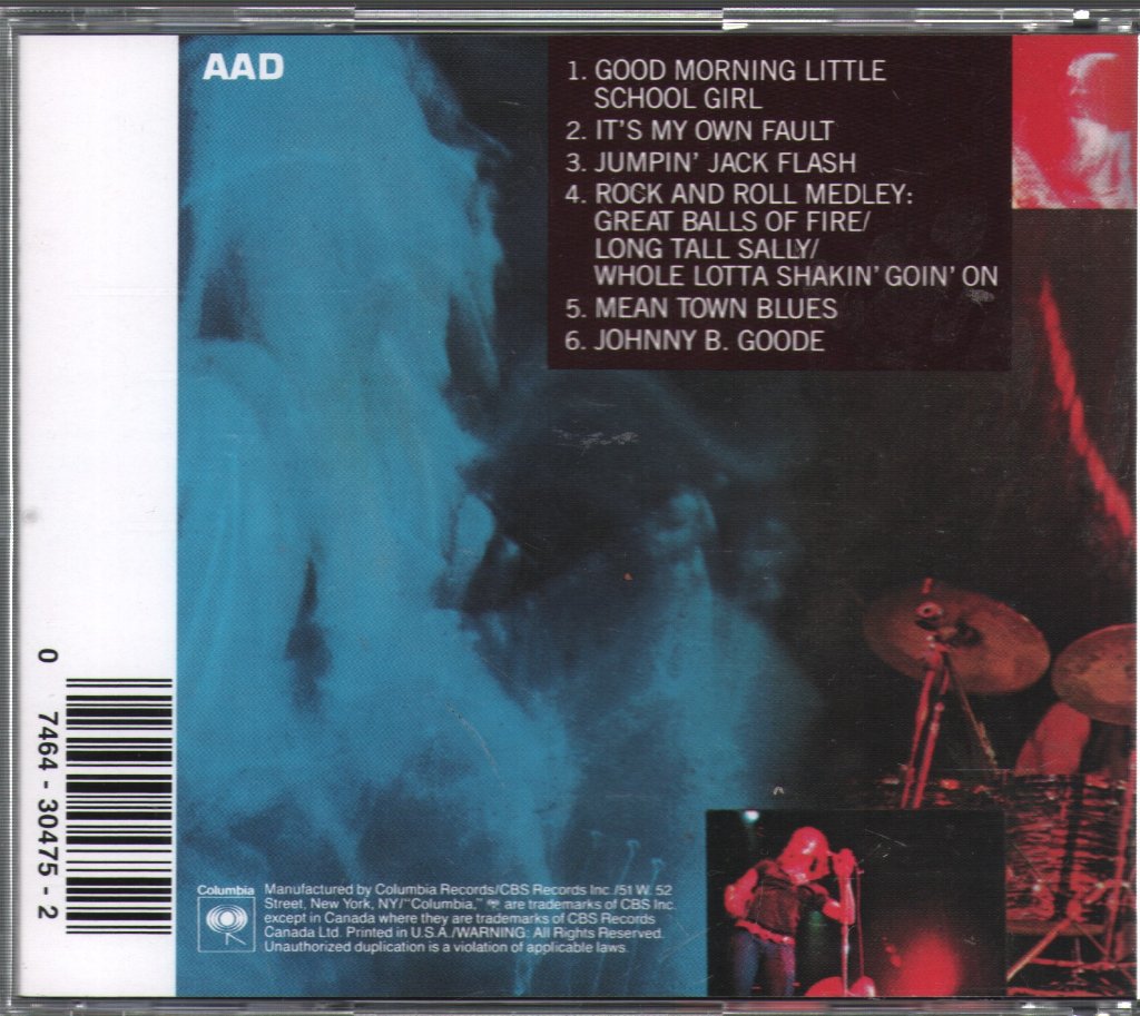 Johnny Winter - Live Johnny Winter And - Cd