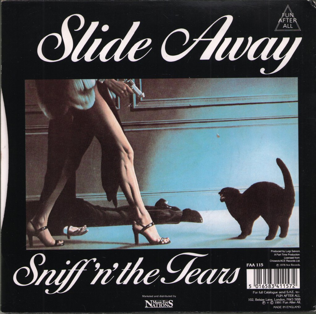 Sniff N The Tears - Driver's Seat - 7 Inch