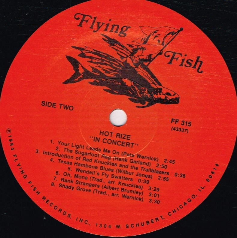 Hot Rize - In Concert - Lp