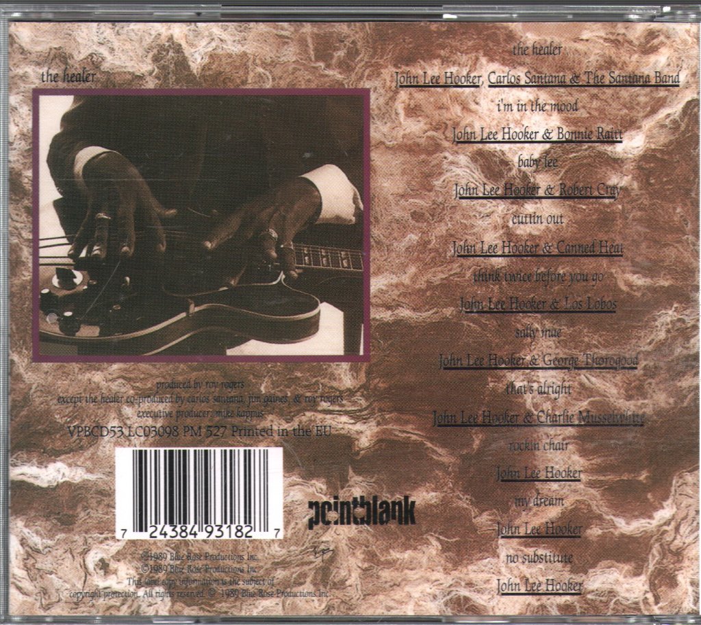 John Lee Hooker - Healer - Cd