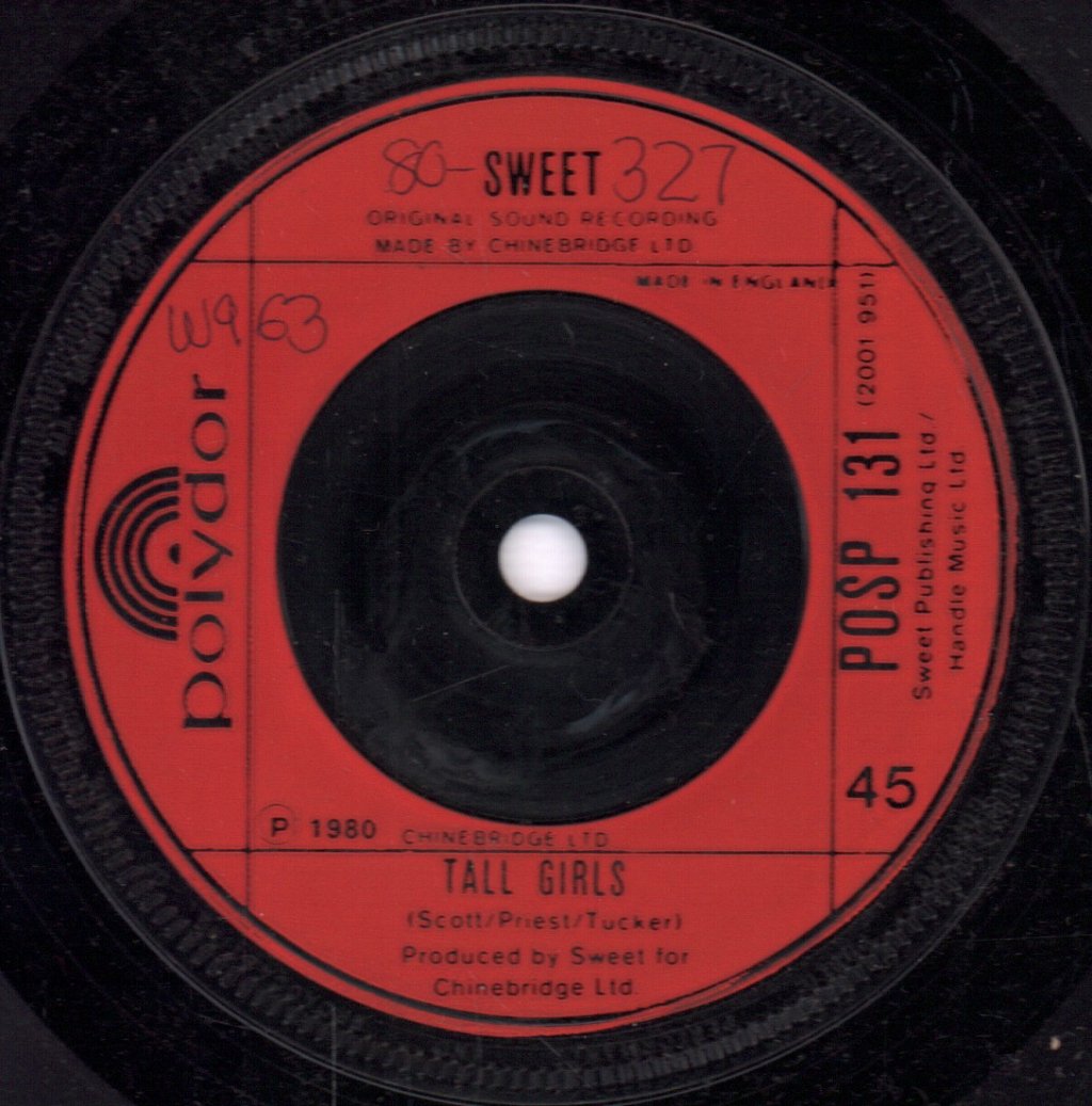 Sweet - Give The Lady Some Respect - 7 Inch