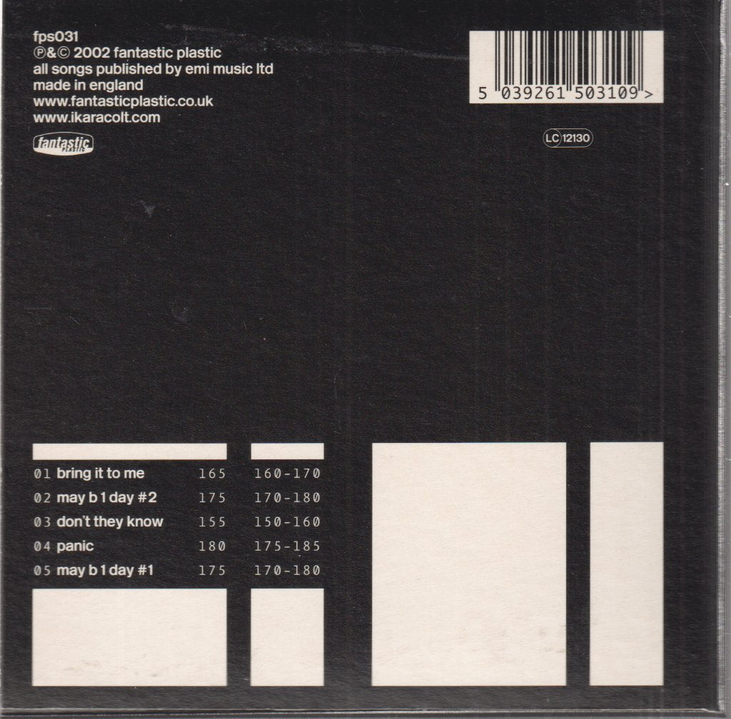 Ikara Colt - Basic Instructions Ep - Cd