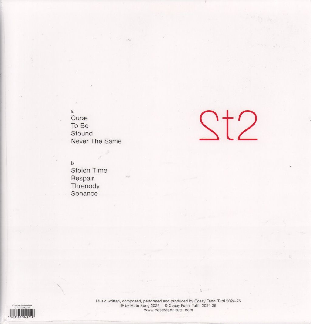 Cosey Fanni Tutti - 2T2 - Lp