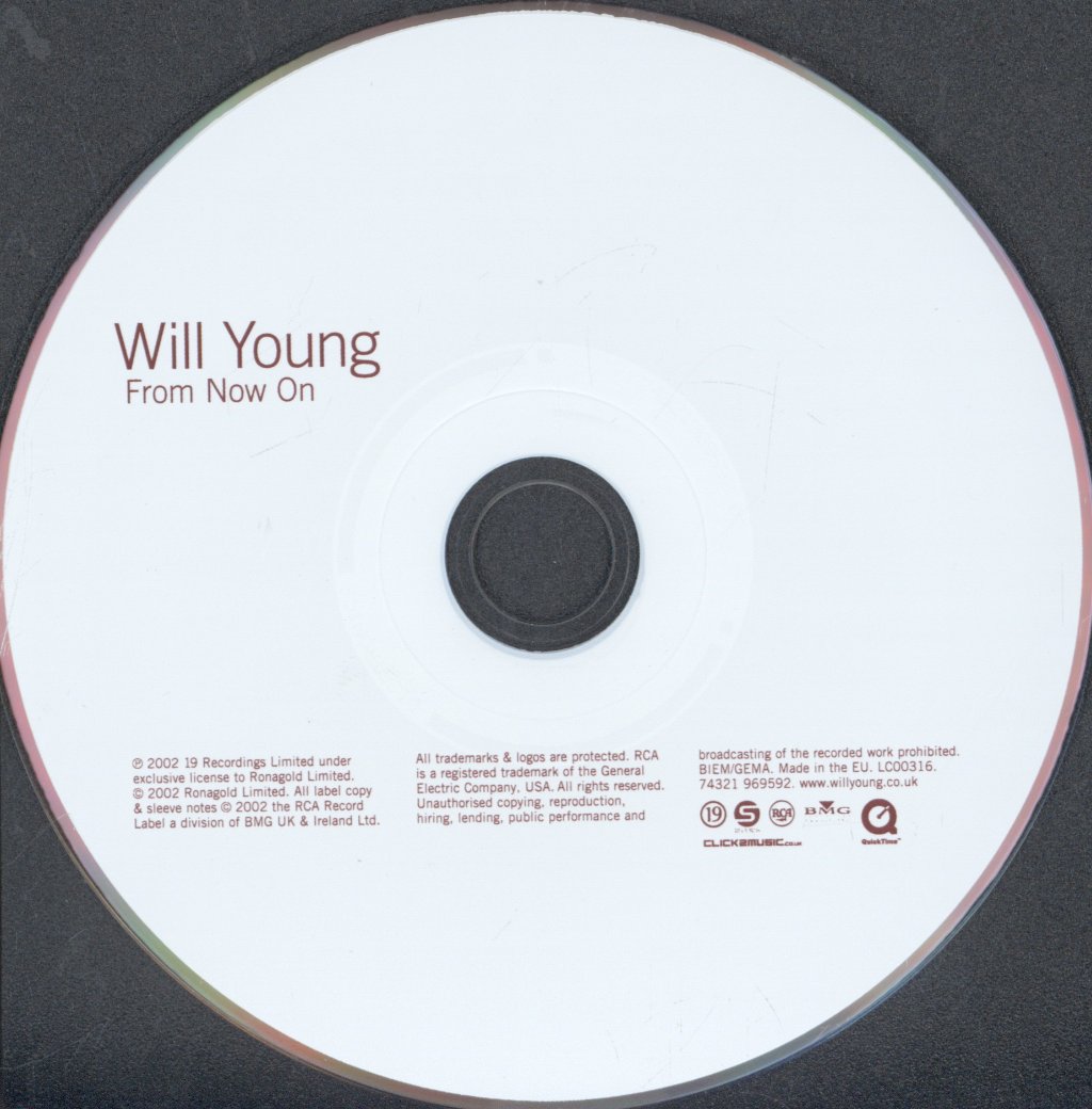 Will Young - From Now On - Cd